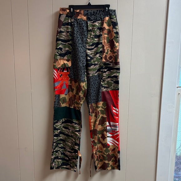 Amazon Pants - Women’s Camouflage Patchwork Pants